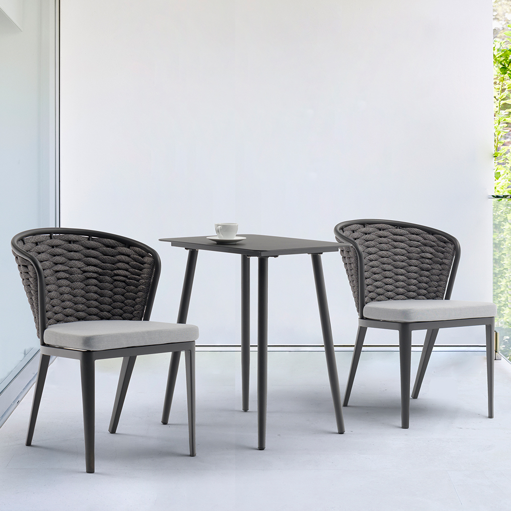   Austin Outdoor 2 Seater Dining Table Set 