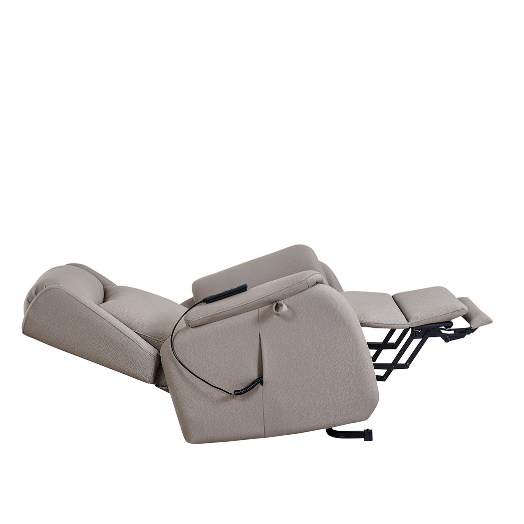   Hobart Electric Recliner Lift Chair Taupe Beige