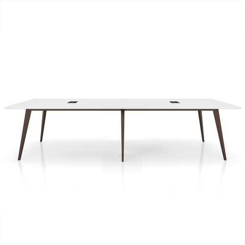 Esma 3.2m Meeting Table White and Grey
